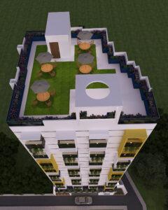 top view