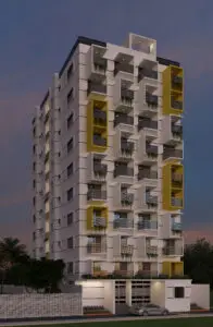 4 katha font evening view